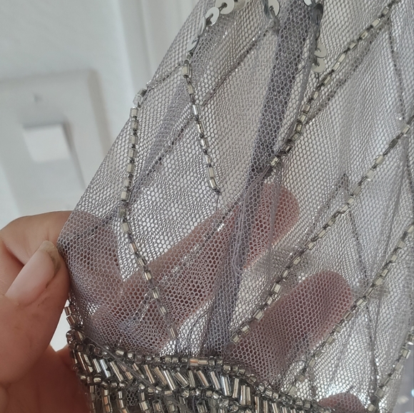 Asos Design Starlet beaded/fringe dress- US 4/AU 8 - Picture 12 of 12